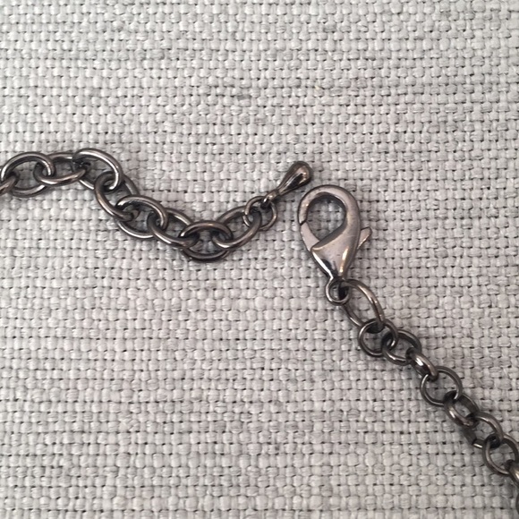 Art Deco jeweled pendant necklace - Picture 3 of 3